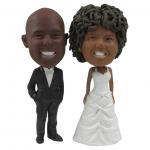 Personalized Wedding Cake Topper Of A Couple With..